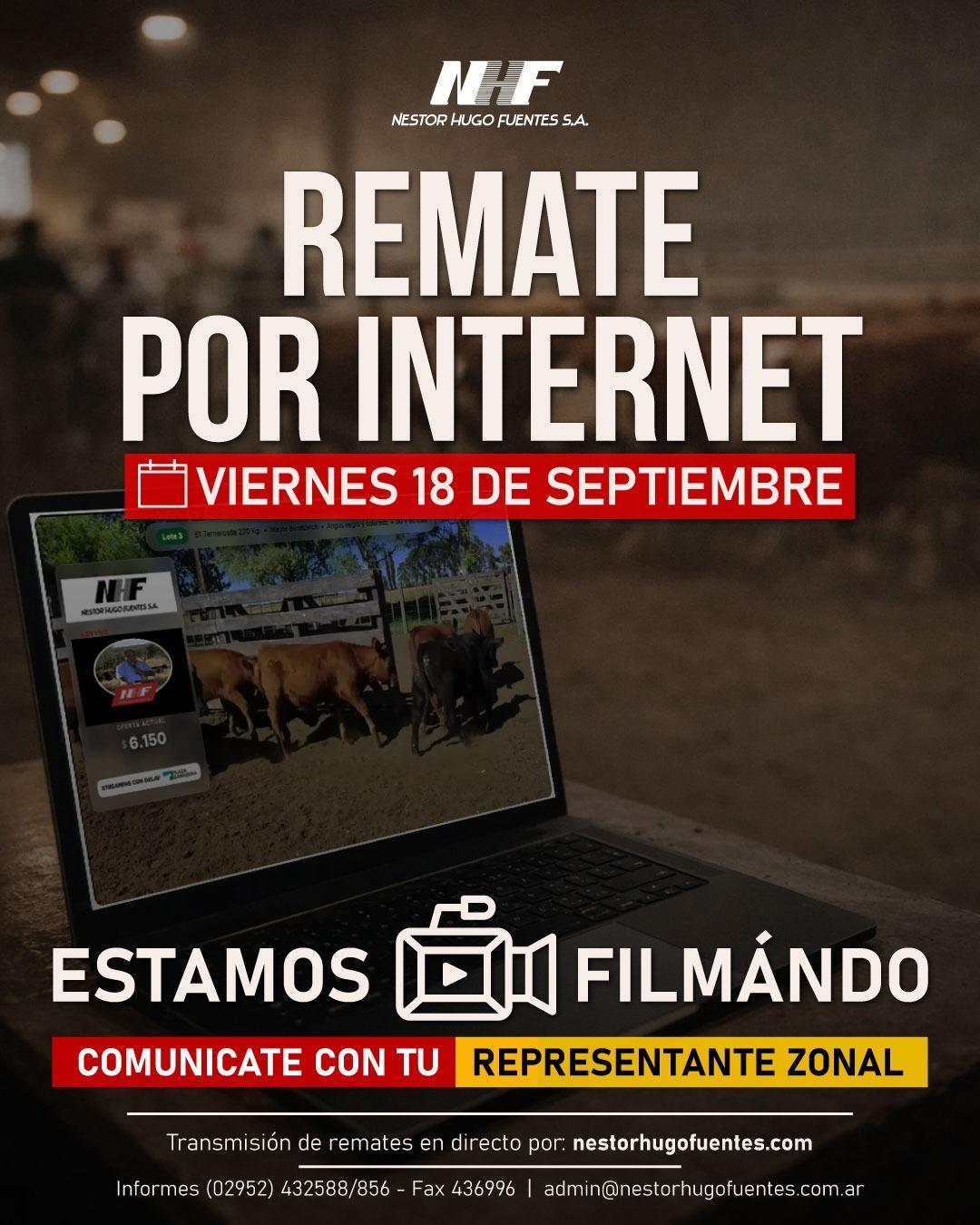 Afiche del remate